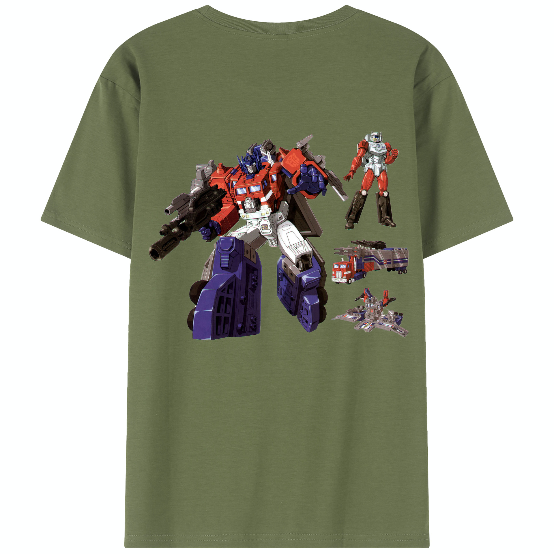 （画像用）  綿100％半袖Tシャツ（背面プリント）